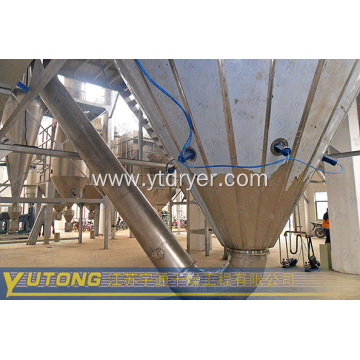 Centrifuge spray dryer of ABs emulsion